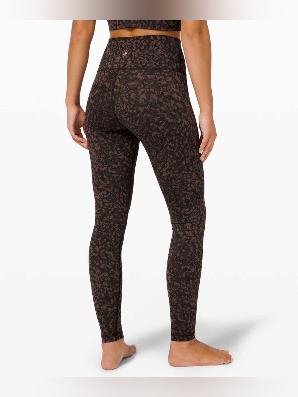 Lululemon Wunder Under High-Rise Tight 28" *Wild Thing Camo Brown Earth Multi